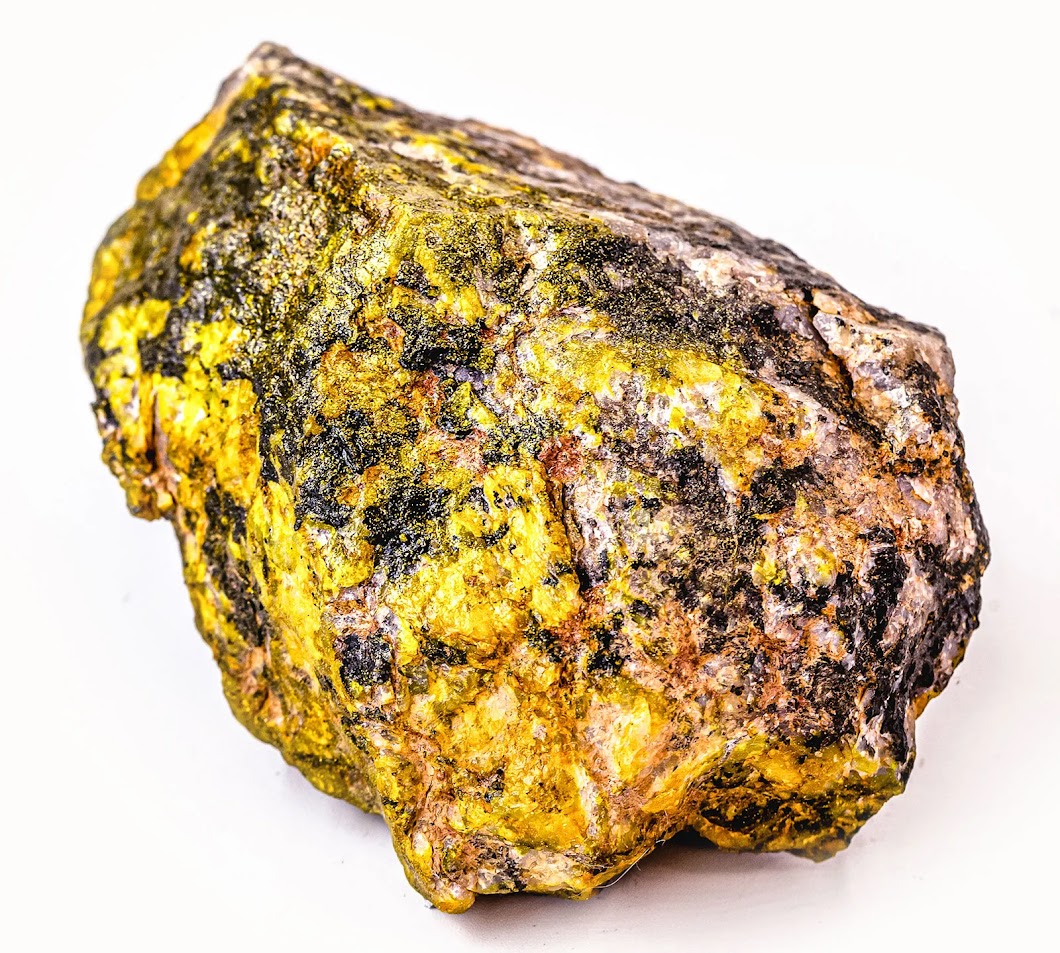 Natural Pitchblende Uraninite